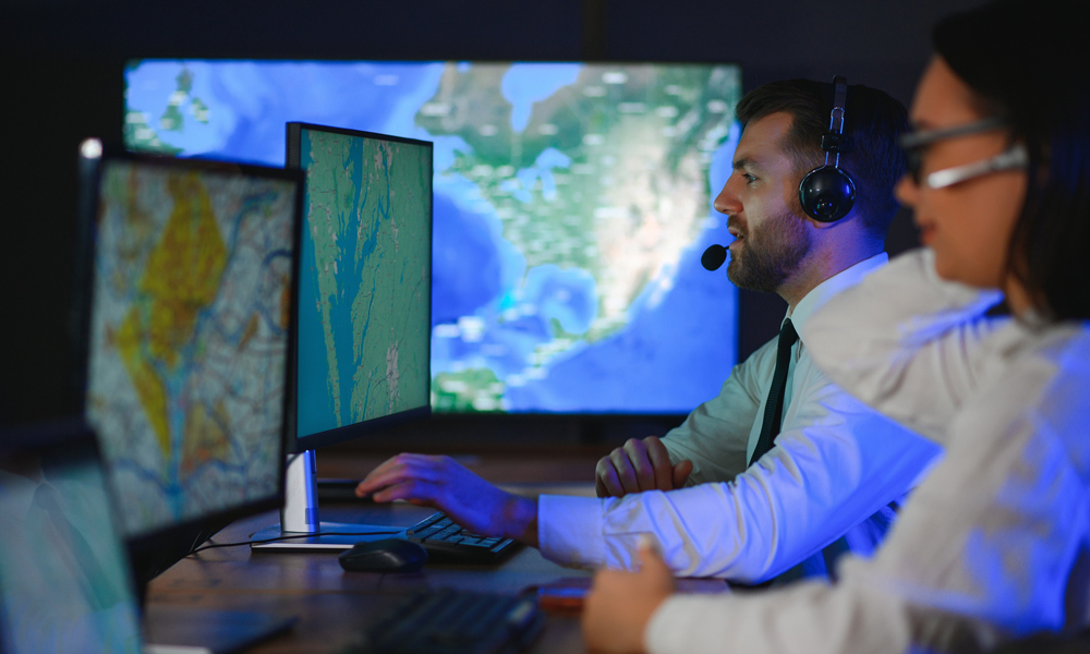 immagine flight dispatcher coordinatore di volo